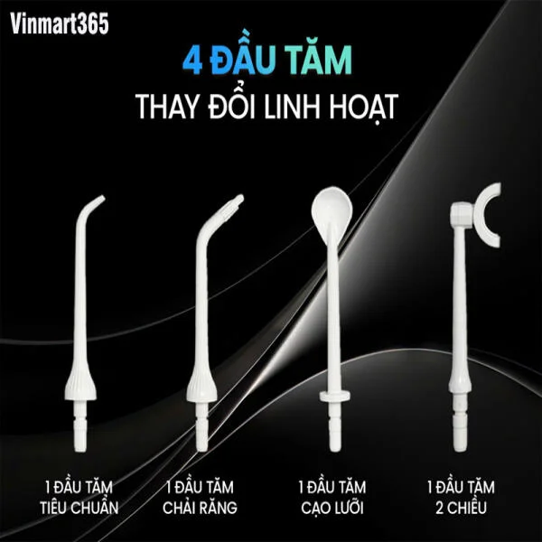 Máy Tăm Nước Flossie Ultra 2 Chiều slide 4