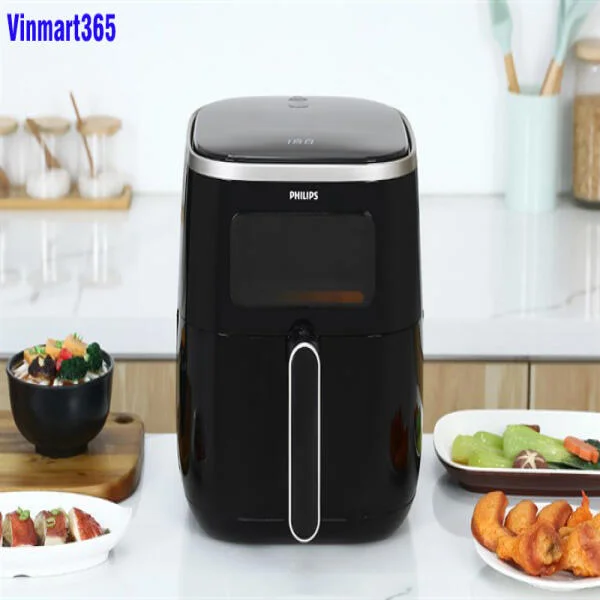Nồi Chiên Không Dầu Philips HD9257/80 Chính Hãng slide 2