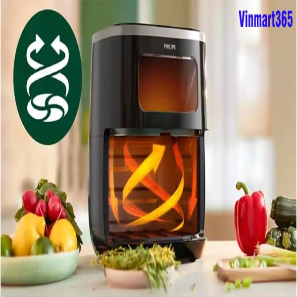Nồi Chiên Không Dầu Philips HD9257/80 Chính Hãng slide 6