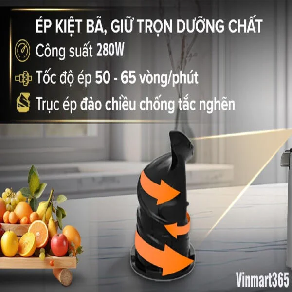 Máy Ép Chậm Sharp HL-925 Chính Hãng slide 4