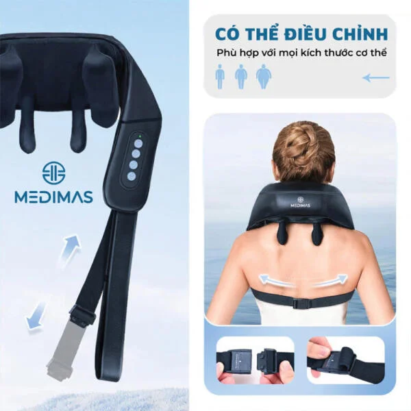 Máy Massage Cổ Vai Gáy Medimas NM-01 Chính Hãng slide 4