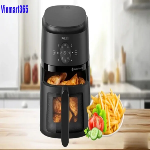 Nồi Chiên Không Dầu Philips NA220/00 Cao Cấp slide 5