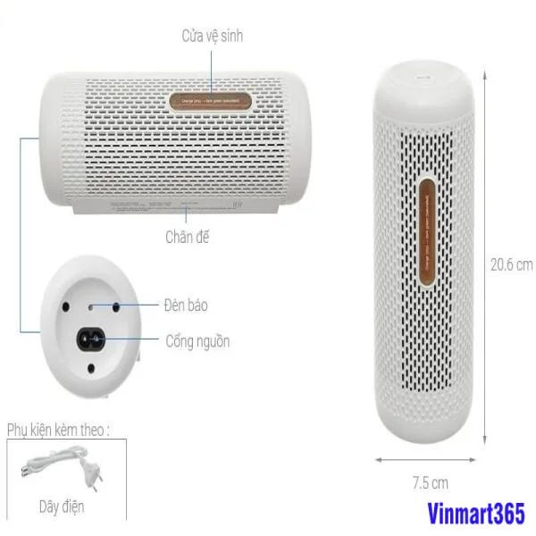 Máy Hút Ẩm Deerma DEM-CS50M Chính Hãng slide 5