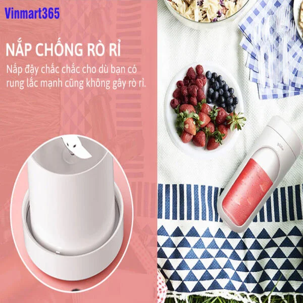 Máy Xay Sinh Tố Cầm Tay Deerma Nu30 Chính Hãng slide 7