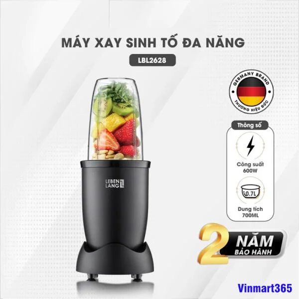 Máy Xay Sinh Tố Lebenlang LBL2628 Chính Hãng slide 2