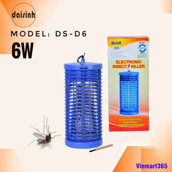 Đèn Bắt Muỗi Đại Sinh DS-D6 Chính Hãng slide 2