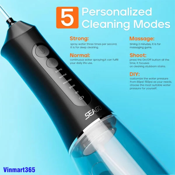 Máy Tăm Nước Seago SG-8019 Chính Hãng slide 2