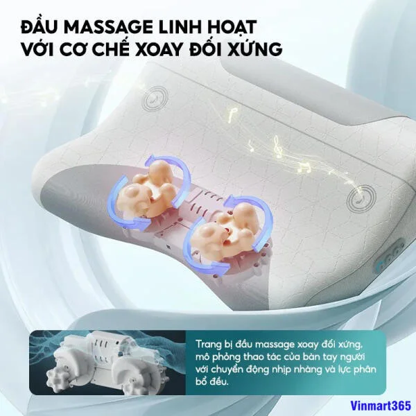 Gối Massage Cổ Vai Gáy Philips PPM3504 slide 3