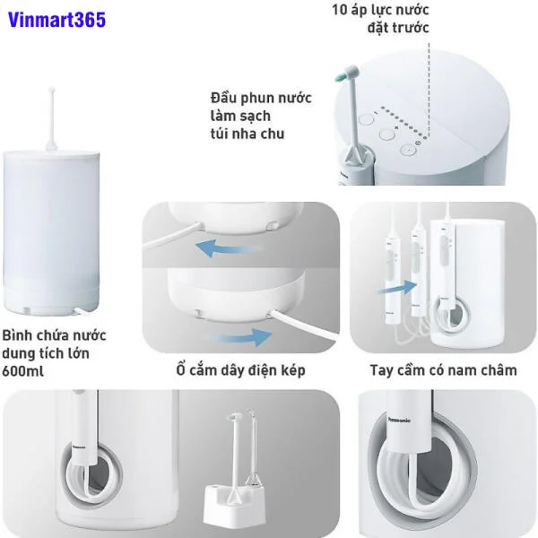 Máy Tăm Nước Panasonic EW1613 Chính Hãng slide 6
