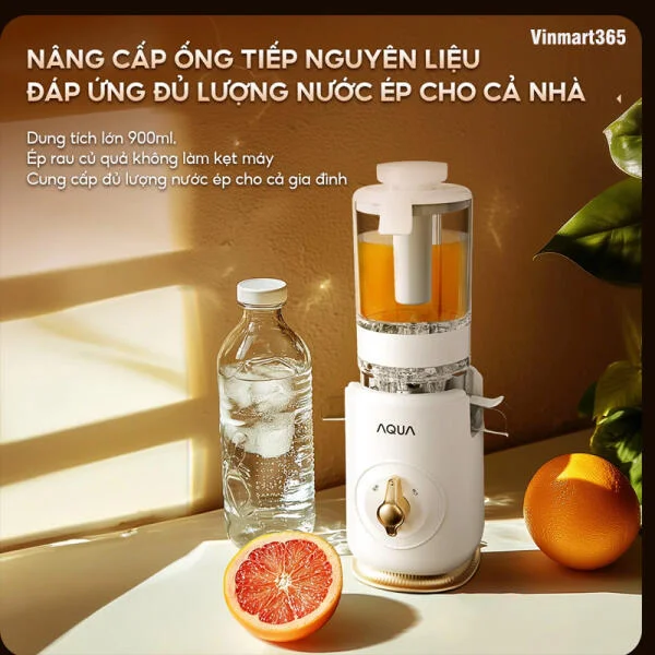 Máy Ép Chậm AQUA JSJ0901RW Chính Hãng slide 5