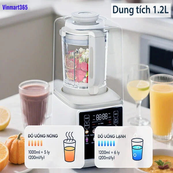 Máy Làm Sữa Hạt AQUA BMT1201T Chính Hãng slide 5