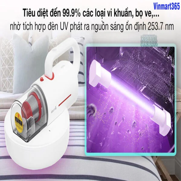 Máy Hút Bụi Đệm Giường Deerma CM1900 Chính Hãng slide 3