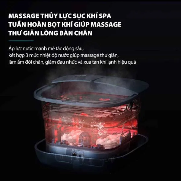 Bồn Ngâm Chân Massage Philips PPM6504 slide 3