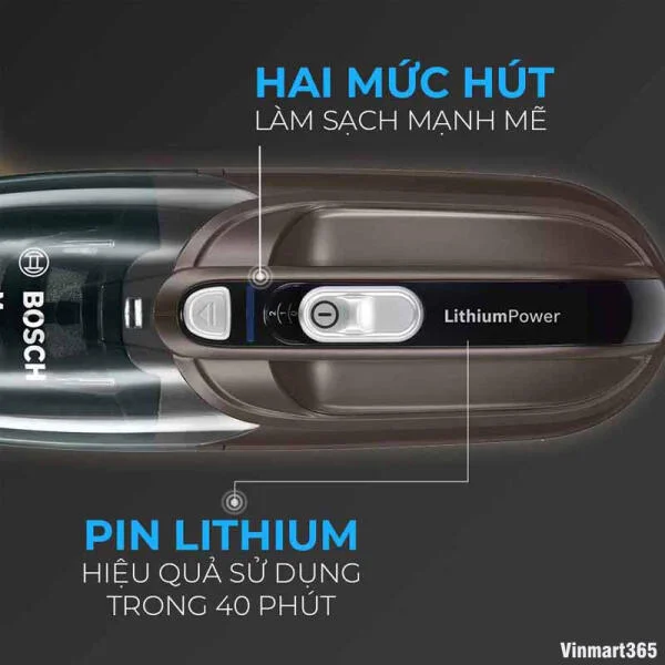 Máy Hút Bụi Cầm Tay Bosch BHN16L slide 3