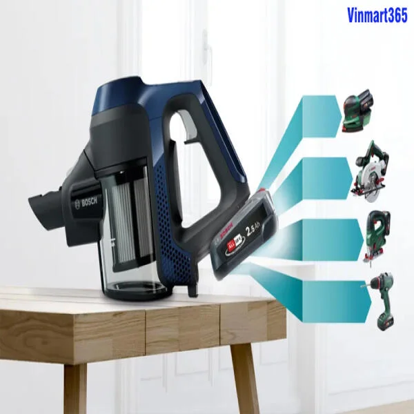 Máy Hút Bụi Không Dây Bosch BBS611MAT slide 5