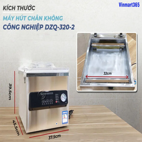 Máy Hút Chân Không Công Nghiệp DZQ320x2 Đường Hàn slide 4