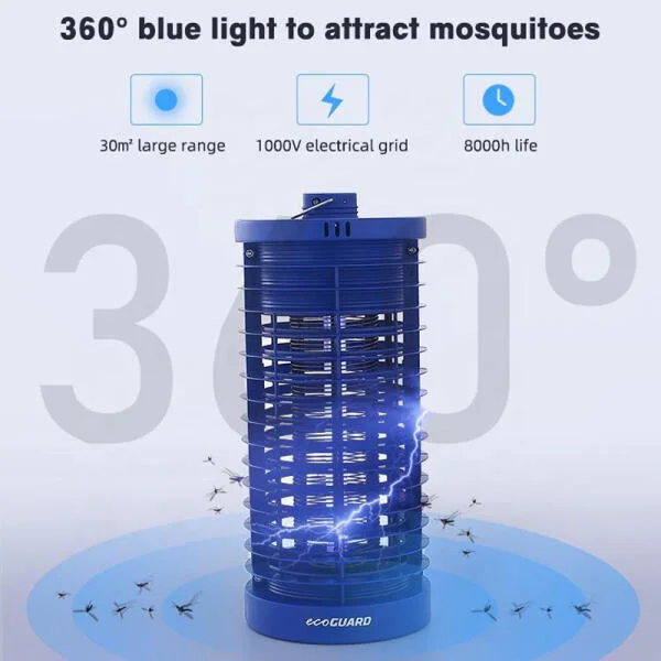 Đèn Bắt Muỗi Electric EGS-02 Chính Hãng slide 4