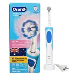 Bàn Chải Điện Oral-B Vitality Extra Sensitive Clean Chính Hãng