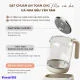 Máy Đun Nước Pha Sữa Aqua AQS-MH121T slide 3