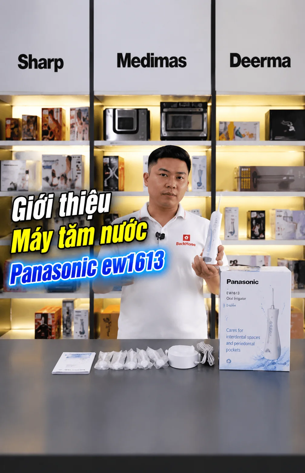 Máy Tăm Nước Panasonic EW1613 Chính Hãng