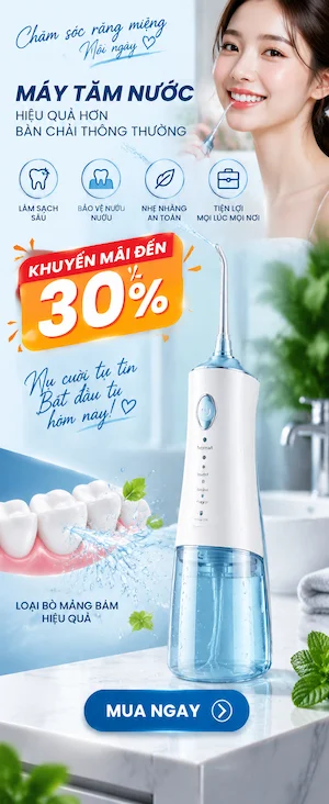 Máy Tăm Nước Thông Minh
