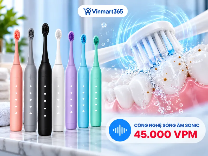 Công nghệ sóng âm Sonic 45.000 VPM