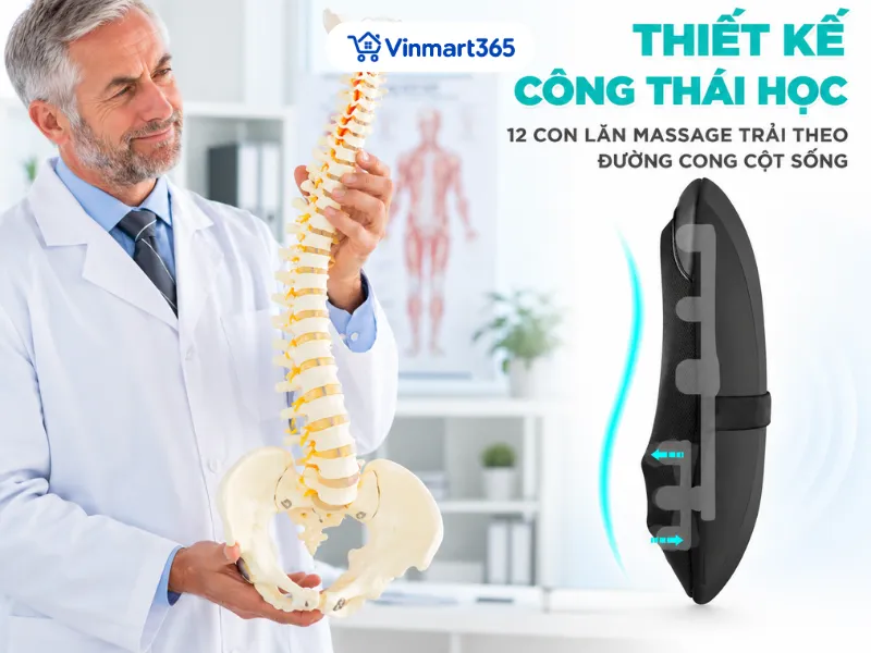 Hướng dẫn sử dụng đệm massage lưng Kingtech KC-300 chính hãng