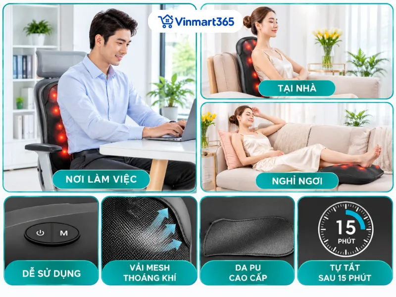 Ứng dụng linh hoạt của đệm Kingtech KC-300