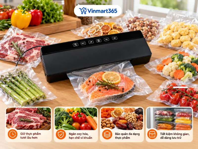 Máy hút chân không Dapai DS2800 mang lại lợi ích gì?