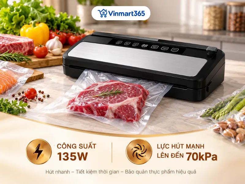 Thiết kế nhỏ gọn, chất liệu ABS bền bỉ