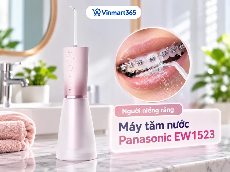 Tại sao người niềng răng cần một chiếc máy tăm nước chuyên dụng?