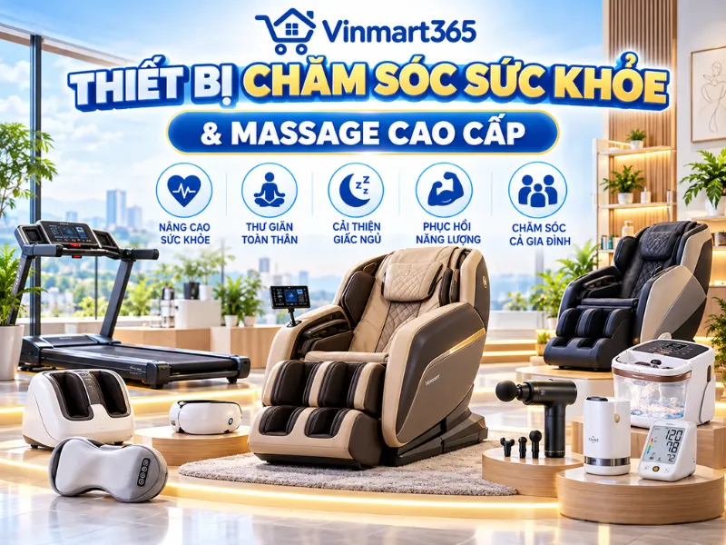 Thiết Bị Chăm Sóc Sức Khỏe & Massage Cao Cấp