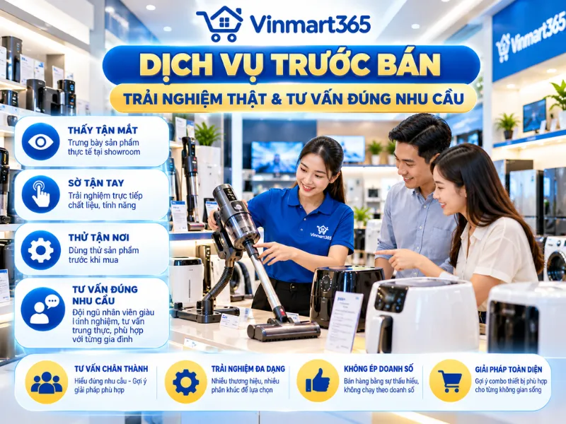 Dịch Vụ Trước Bán – Trải Nghiệm Thật & Tư Vấn Đúng Nhu Cầu