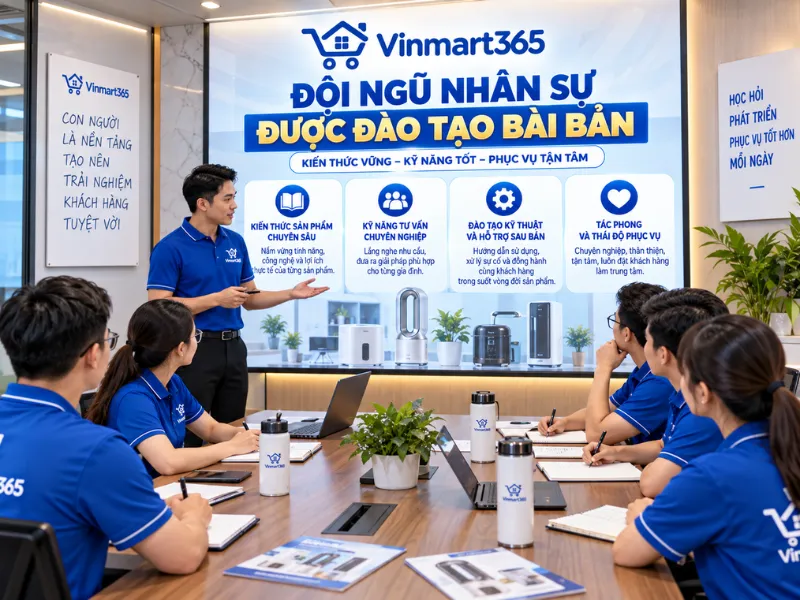 Đội Ngũ Nhân Sự Được Đào Tạo Bài Bản