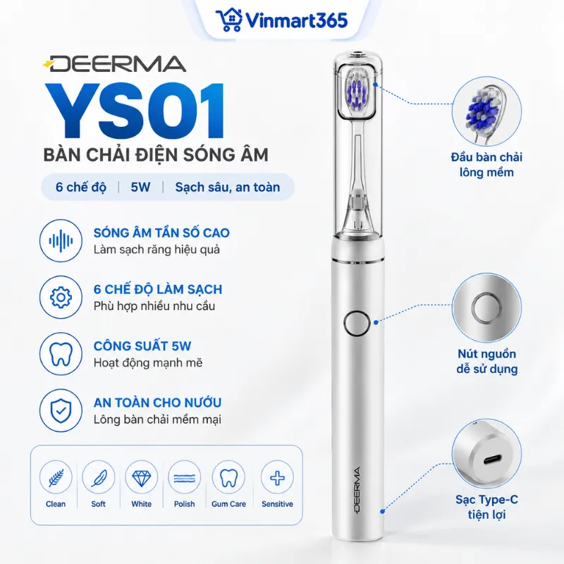 Bàn chải điện Deerma YS01