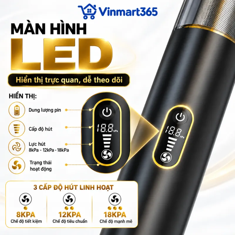 Màn hình LED theo dõi trạng thái máy trực quan hơn