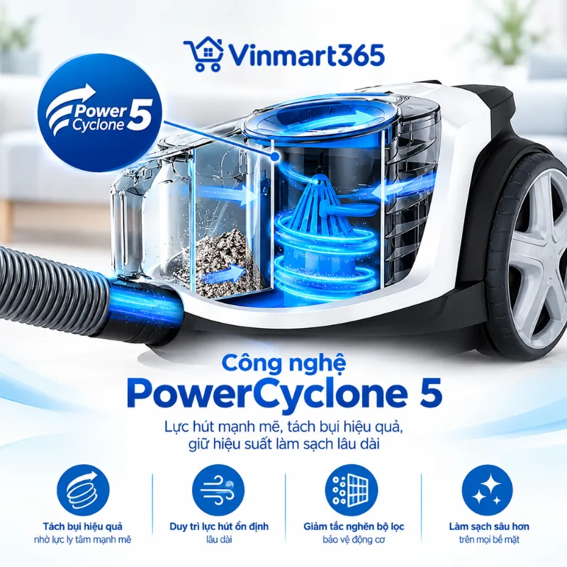 Công nghệ PowerCyclone 5 