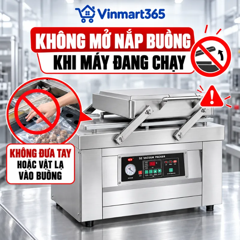 Lưu ý khi sử dụng và bảo dưỡng máy hút chân không DZ-400/2SB