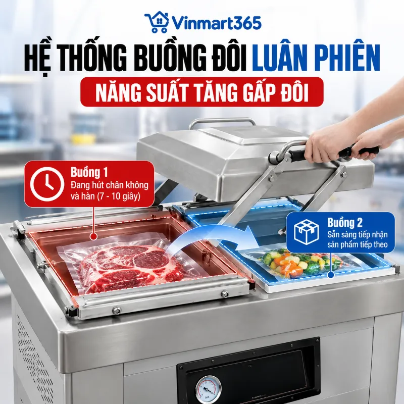 Hệ thống buồng đôi luân phiên