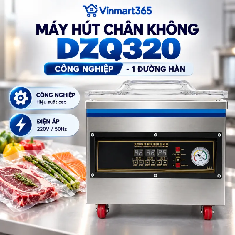 Máy hút chân không công nghiệp DZQ320