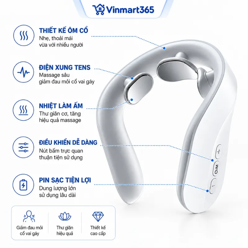 Máy massage cổ Xiaomi Jeeback G20