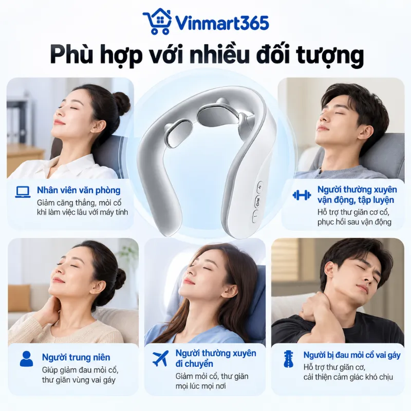 Máy massage cổ Xiaomi Jeeback G20 phù hợp với ai?