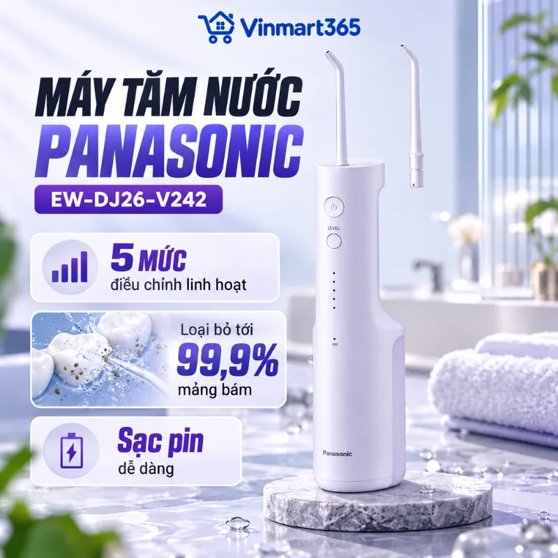 Máy tăm nước Panasonic EW-DJ26-V242 