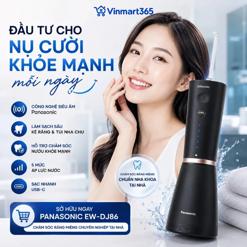 Máy tăm nước Panasonic EW-DJ86