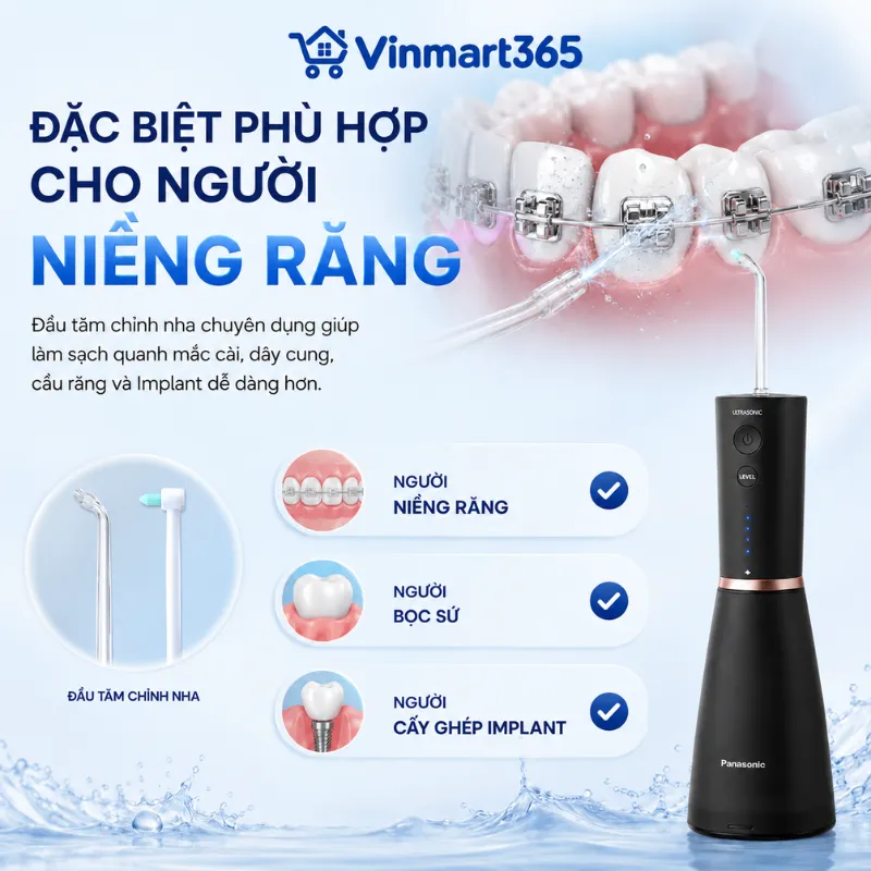 Những ai nên sử dụng máy tăm nước EW-DJ86 ?