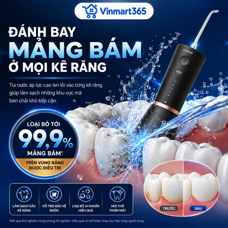 Lợi ích khi sử dụng tăm nước Panasonic EW-DJ86 hàng ngày