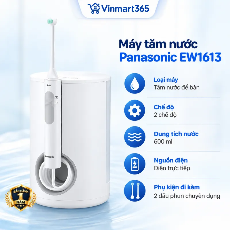 Thông tin sản phẩm máy tăm nước Panasonic EW1613