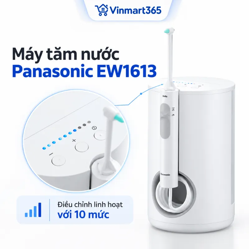 Điều chỉnh linh hoạt với 10 mức