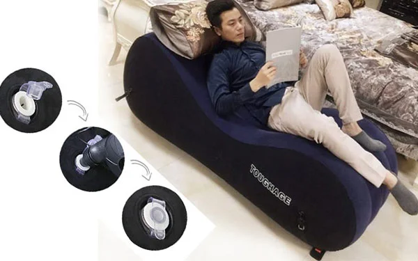 Ghế tình yêu bơm hơi có tốt không, mua ghế tantra giá rẻ ở đâu?