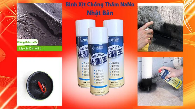 Bình Xịt Chống Thấm Số 1 Nhật Bản